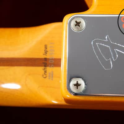 2006 Fender Japan CIJ TL52-88SPL ’52 Telecaster Keith Richards Micawber Vintage Natural w/ Tweed HSC image 11