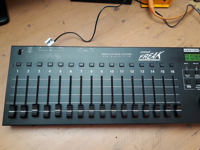 Kenton Control Freak Studio - 16Ch. Midi Controller - SYSEX+CC+PCh