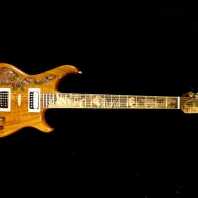 Blueberry Guitar Electric Baritone 2022 - Hand Carved & Handmade image 10