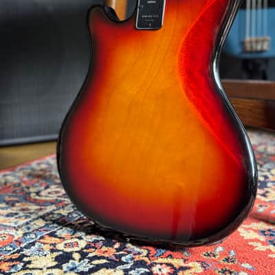 Yamaha SB-55 Bass 1975 Sunburst – Documented MIJ Vintage w/ Original Case & Papers image 4