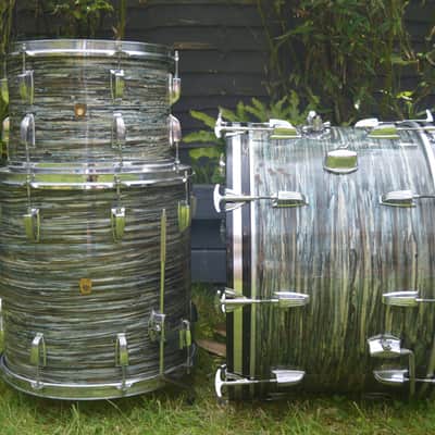 Ludwig Superclassic 1960s - Blue Oyster Pearl image 5