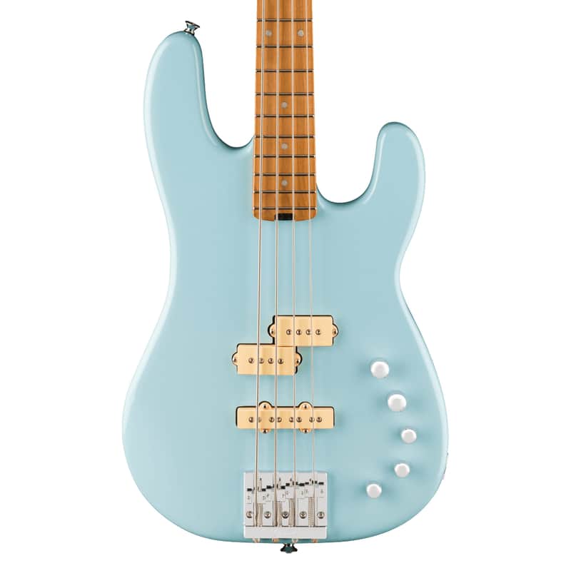 Charvel Pro-Mod San Dimas Bass PJ IV - Sonic Blue image 1