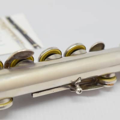Vintage Selmer New York Handmade Sterling Flute Soldered Toneholes Plays Great *THE BEST* image 14