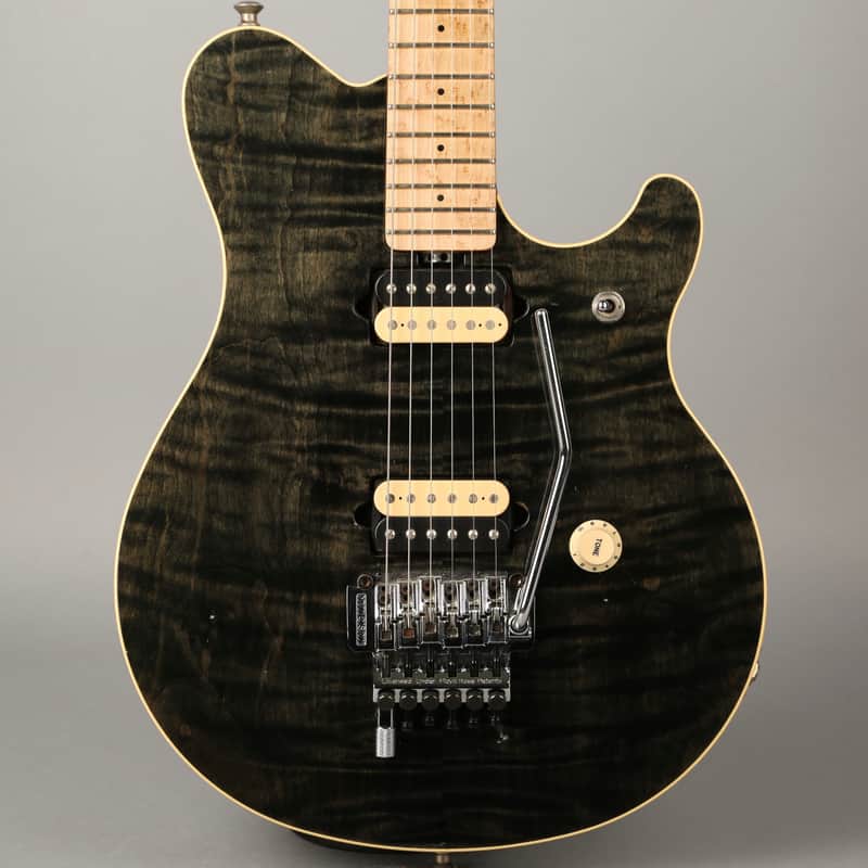 Ernie Ball Music Man USA Edward Van Halen Signature - 1992 EVH - Black Translucent image 1