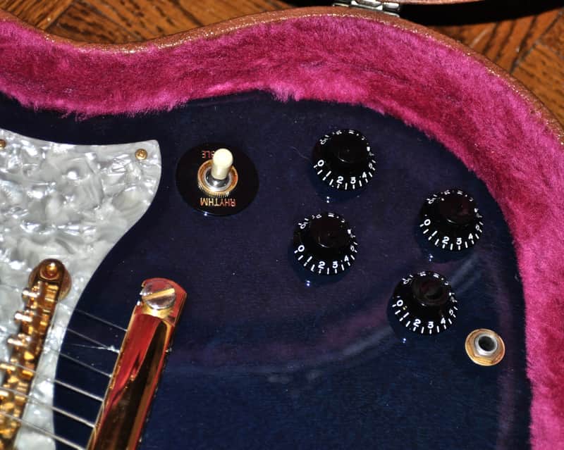 1997 Gibson SG Special Limited Edition - Transparent Blue - Pearl