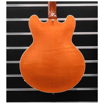 Heritage Standard H-535 Semi-Hollow Electric Guitar Custom Orange Trans image 3