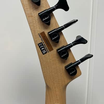 Jackson X Series David Ellefson Signature Concert Bass CBX V with Laurel Fretboard - Quicksilver image 5