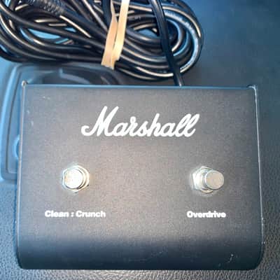 Marshall PEDL-90010 2-Button FX Amp Footswitch 2010s - Black image 1