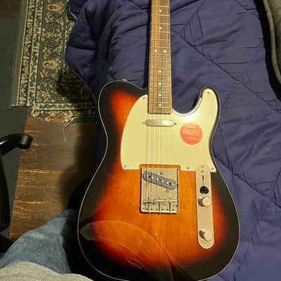 Fender Squier Telecaster : Custom Classic 60’s Vibe Mid 2000's - Tobacco Sunburst (3 color) image 1