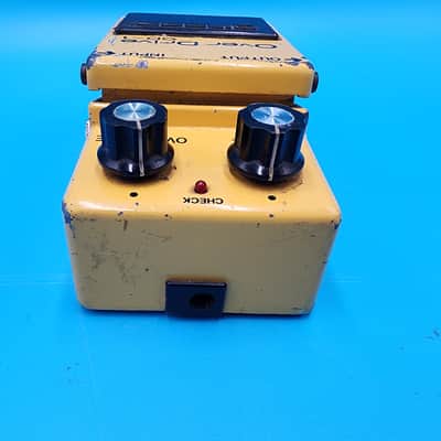 Rare 1980 Boss OD-1 Guitar Effect Pedal Overdrive Japan 9200 Long Dash JRC4558D image 8