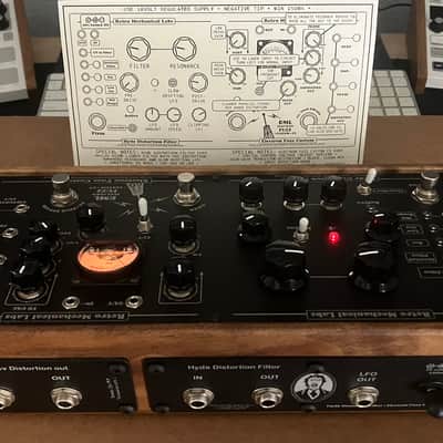Retro Mechanical Labs Hyde Distortion Filter / EFCcv Combo Walnut - with custom 1/4” mod from RML image 9