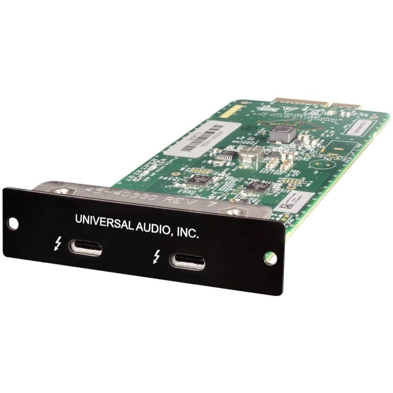 Universal Audio Thunderbolt 3 Option Card for Apollo Rackmount Audio Interfaces image 1