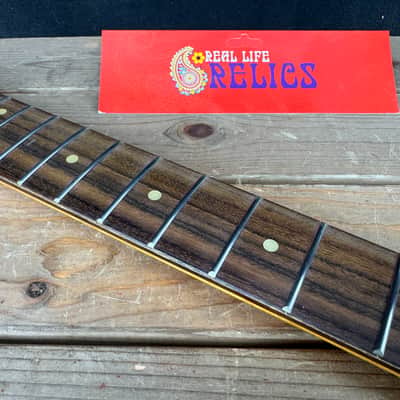 Real Life Relics Curly Flame Maple Stratocaster® Style Neck 21 Fret SMRFV21 #2 image 3