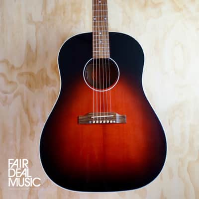 2020 Gibson Slash J-45 in Vermillion Burst (Used) image 6
