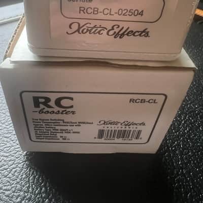 Xotic RC Booster Classic 20th Anniversary 2022 - White image 2