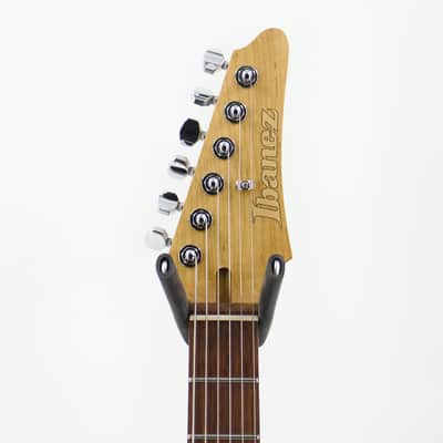 Used Ibanez AZ24S1F-TXB Transparent Turquoise Burst Electric Guitar - Very Good image 3