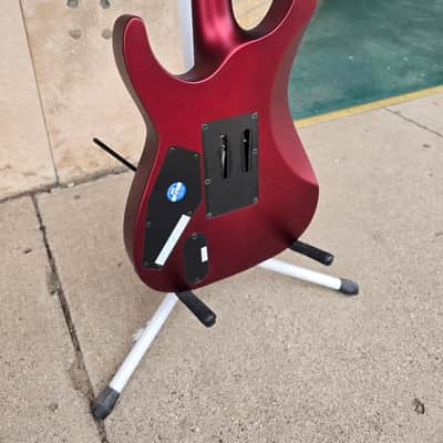 ESP LTD M-1000 2025 - Candy Apple Red Satin image 8