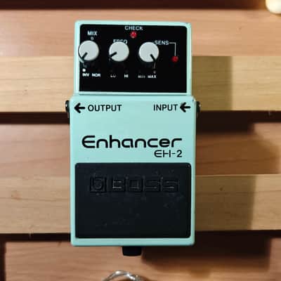 Boss EH-2 Enhancer (Silver Label) 1990 - 1998 - Light Blue image 1