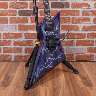 Hamer Scepter Lightning Bolt Day Glo Graphic 1987 w/OHSC image 3