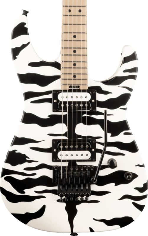 Charvel Satchel Signature Pro-Mod DK22 Electric Guitar. HH FR M, Maple Fingerboard, Satin White Bengal image 1