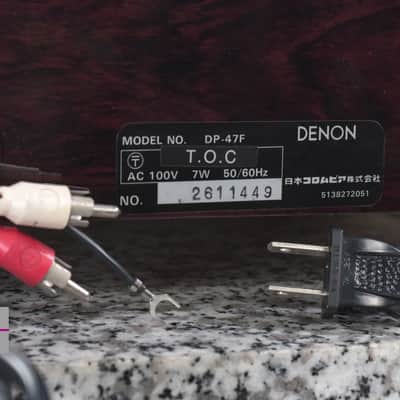 DENON DP-47F Direct Drive Fully Automatic Turntable in Excellent Condition image 25