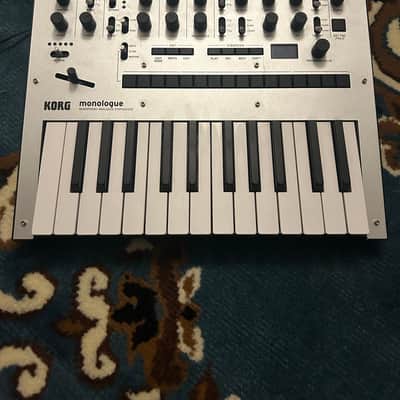 Korg Monologue Monophonic Analog Synthesizer 2010s - Silver