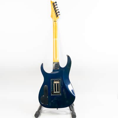 1990 Ibanez PGM100 – Signature Paul Gilbert RG, Bold Jewel Blue, Fully Dialed for Shredding image 15
