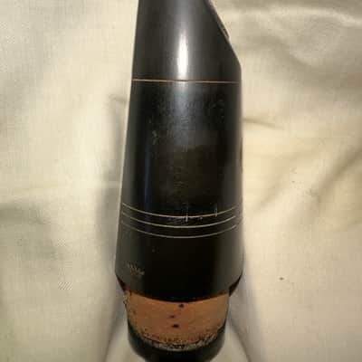 Buffet C crown Bb mouthpiece Korten refacing 1960’s +/- - Hard Rubber image 3