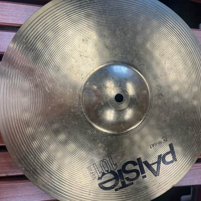 Paiste 14" 101 Brass Hi-Hat Cymbal Cymbals (Pair) 2005 - Present - Traditional image 2