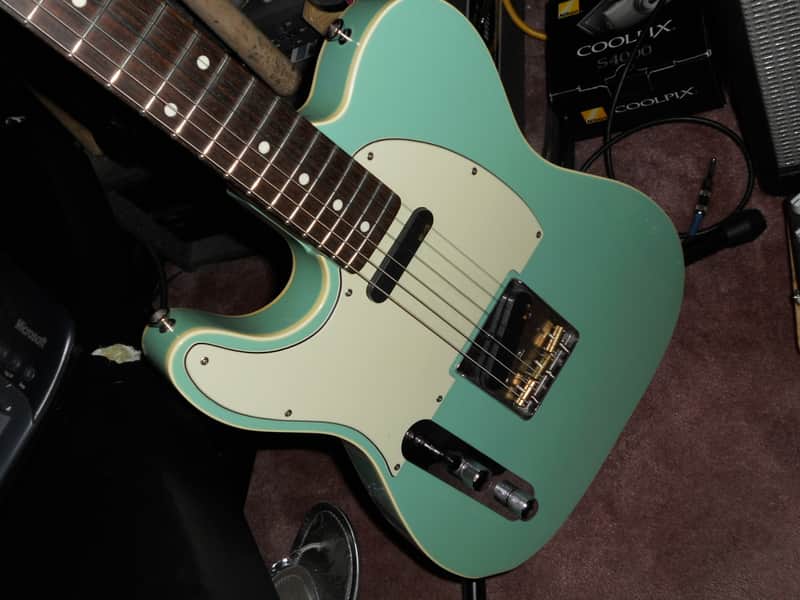 ESP 400 series TELE Seafoam Green RARE! image 1