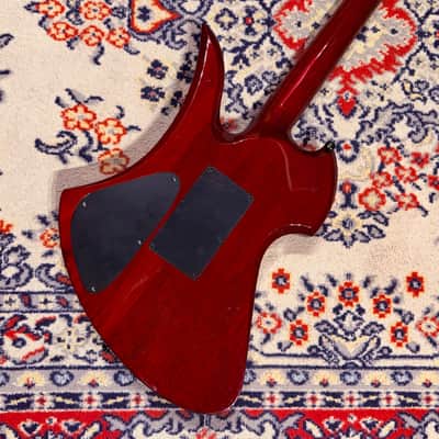 2015 B.C. Rich Mockingbird STC Slash - Made In Korea - Trans Red AAA Quilted Maple Top image 4