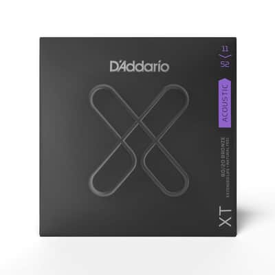 D'Addario XT Acoustic 80/20 Bronze Custom Light 11-52 image 1