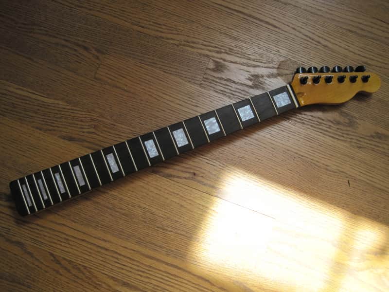 Neck Maple Rosewood Block Inlays Project image 1