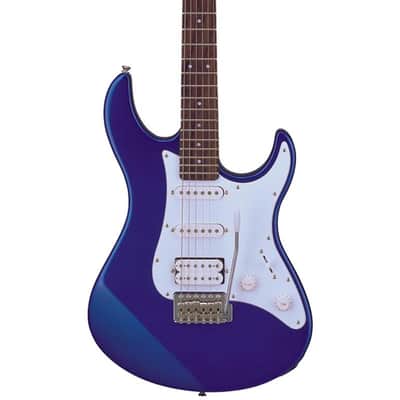 Yamaha PAC012 Pacifica Double Cutaway Electric Guitar, Dark Blue Metallic image 3