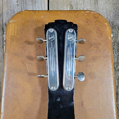 National New Yorker Lap Steel 1938 Early Pre War Version Original Case - Black and White image 6