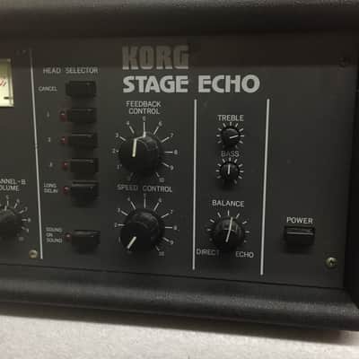 Korg SE-500 Stage Echo Tape Delay 1970s - Black image 5