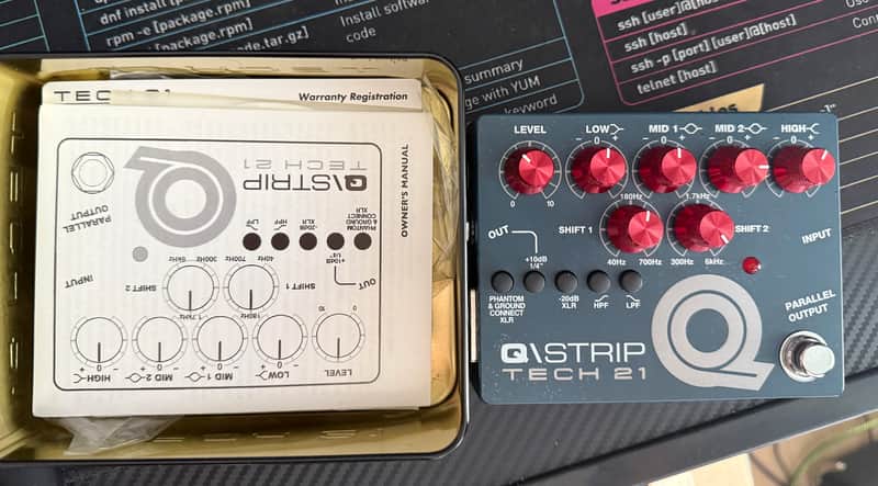ギター TECH 21 Q/STRIP Tech 21 Q\Strip Parametric EQ | Reverb