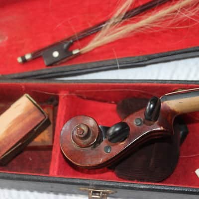MEDIO FINO JTL 4/4 French Violin c.1900 J Thibouville-Lamy Mirecourt feb25 #3 (515B21) 1900s image 4