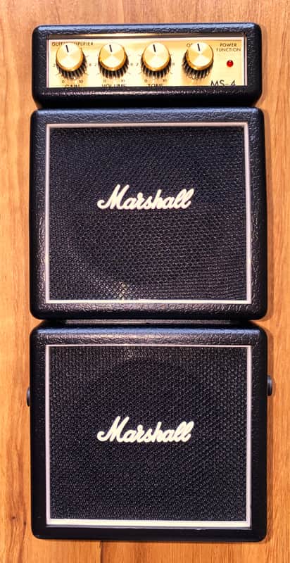 Marshall MS-4 Micro Stack Combo Amplifier – Portable Marshall Tone Anywhere! Runs on Batteries or Adapter! image 1