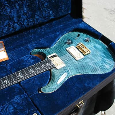 Paul Reed Smith PRS Artist V; Custom 22 Private Stock Package 2011 Blue Crab Blue image 4