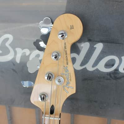 Fender MIM FSR Deluxe Precision Bass Sea Foam Green Metallic image 7