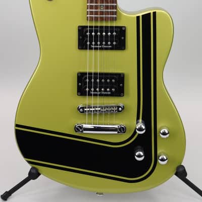 Used 2005 Fender Toronado GT HH Green w/ Racing Stripe image 1