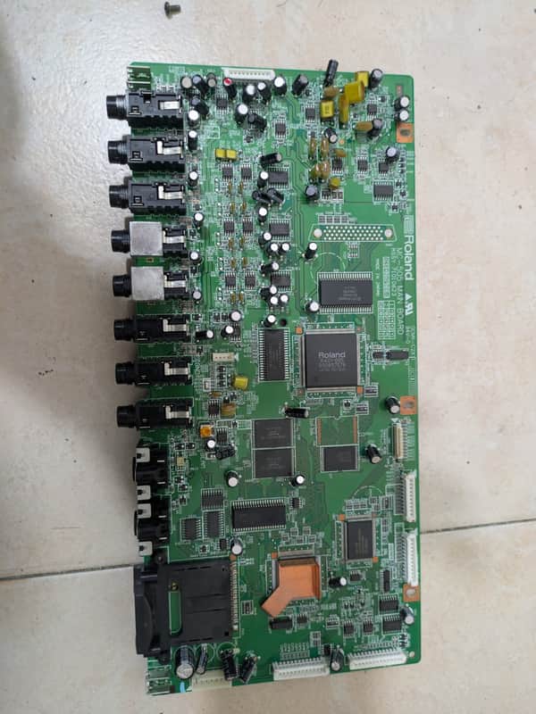 Main board, for Roland MC-505. This replacement motherboard is Roland part number 71013567. image 1