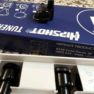 Hipshot Griplock 7-string Lefty Tuners Black image 2