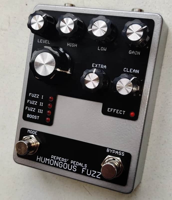 Pepers Pedals Humongous Fuzz - Boss FZ-2 Hyper Fuzz Clone NEW image 1