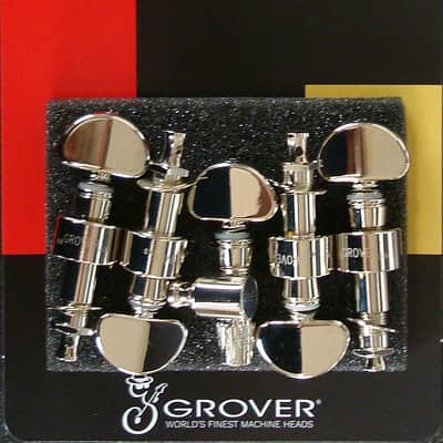 Grover 121N5 PLANETARY™ Banjo Pegs, Nickel Finish image 2