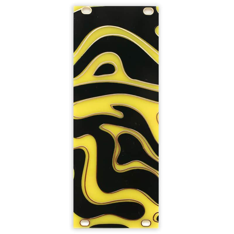10HP Blank Panel - WAVE Eurorack Panels by Schottkey Modular image 1