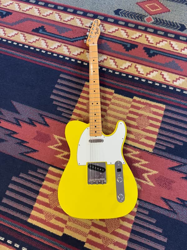 Fender MIJ Limited International Color Telecaster | Reverb