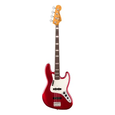 Fender Vintera III Early '70s Jazz Bass RW Candy Apple Red - 4-String Electric Bass image 1