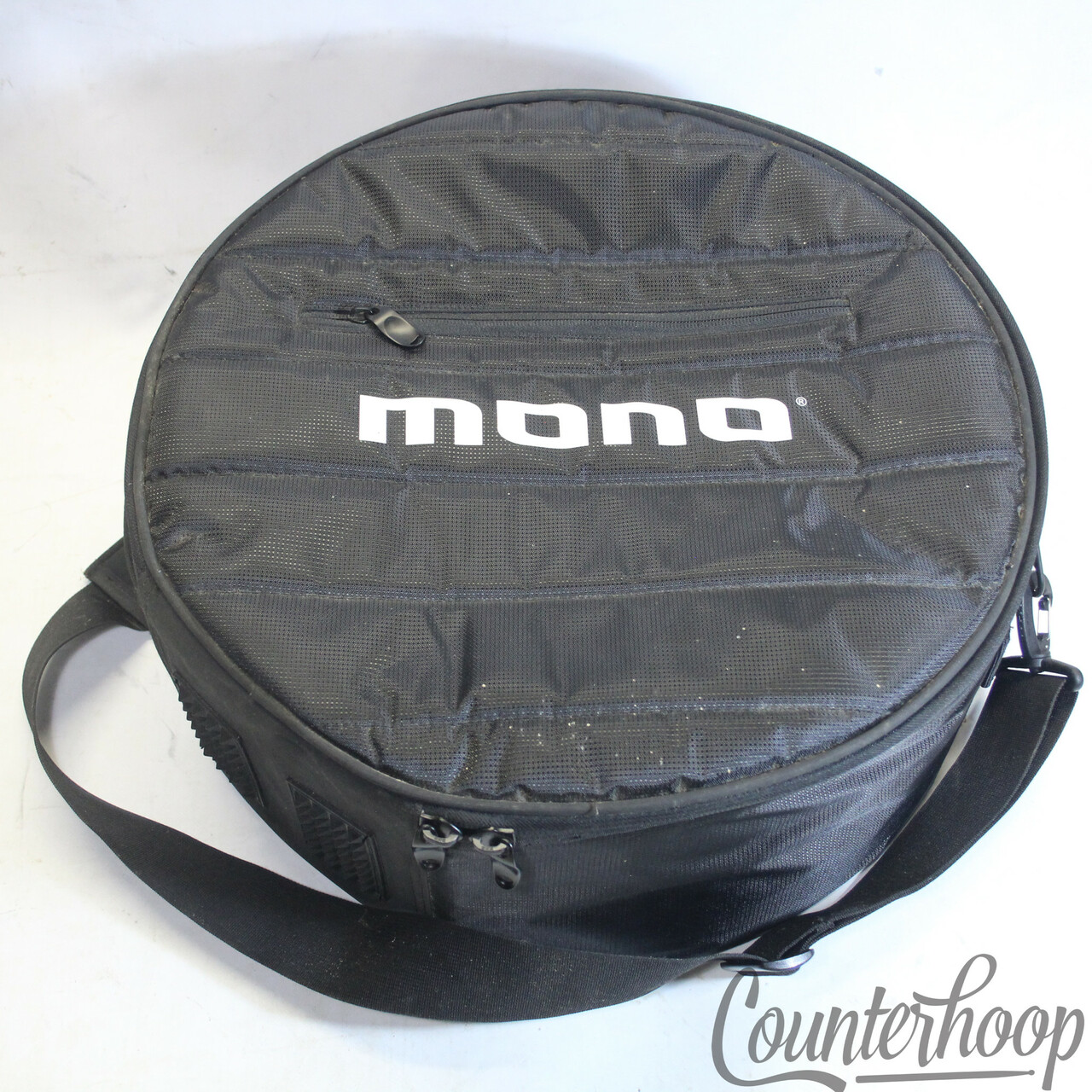 MONO M80 Snare Bag - Black 14" x 5" Waterproof Drum Padded Black Neoprene Strap — main photograph